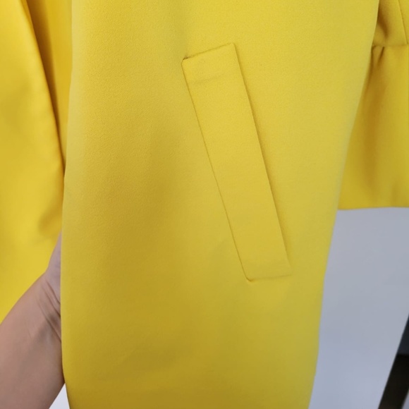 BNWT Yellow Peacoat - Picture 2 of 3